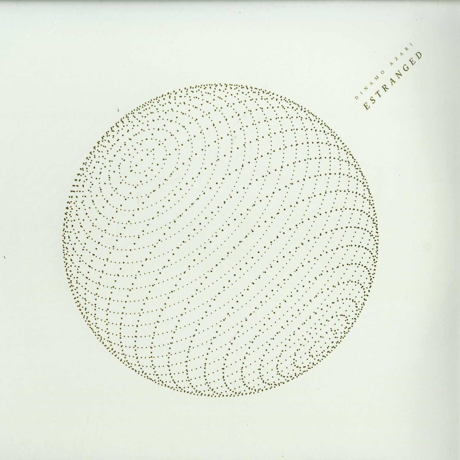 Decks Dinamo Azari Estranged vinyl record with colorful album cover art featuring abstract designs and bold typography.