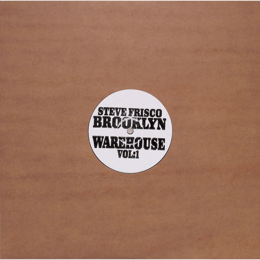 DBH vinyl record "Brooklyn Warehouse Vol. 1" by Steve Frisco showing the front cover artwork.