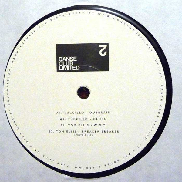 TUCCILLO, TOM ELLIS – DANSE CLUB LIMITED 2 - Chippy Chasers Record Store