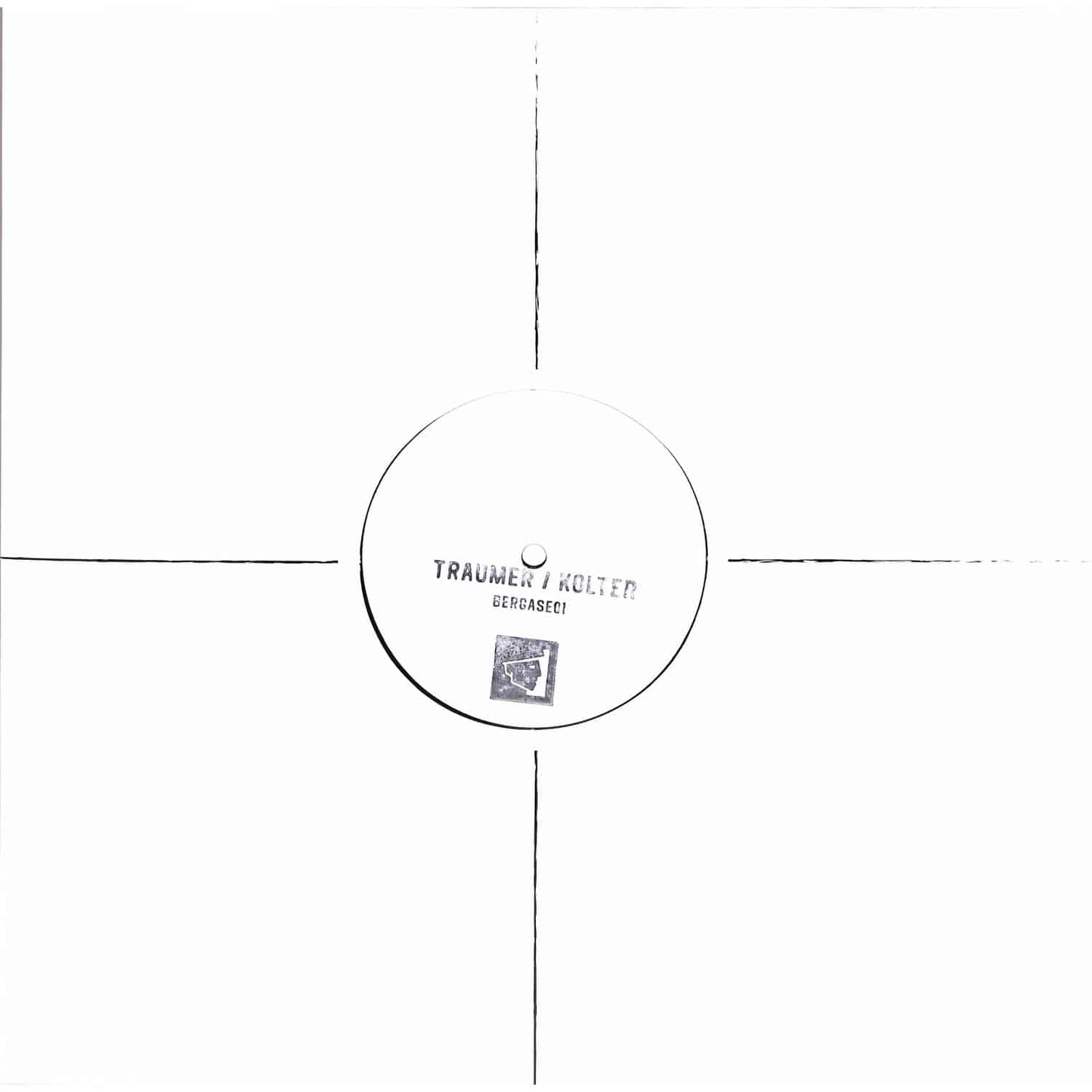 Decks TRAUMER, KOLTER vinyl record from the Split EP, showing the front cover with abstract artwork and album title.