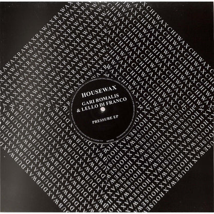 GARI ROMALIS & LELLO DI FRANCO – PRESSURE EP - Chippy Chasers Record Store