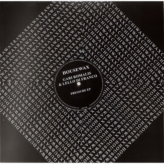 GARI ROMALIS & LELLO DI FRANCO – PRESSURE EP - Chippy Chasers Record Store