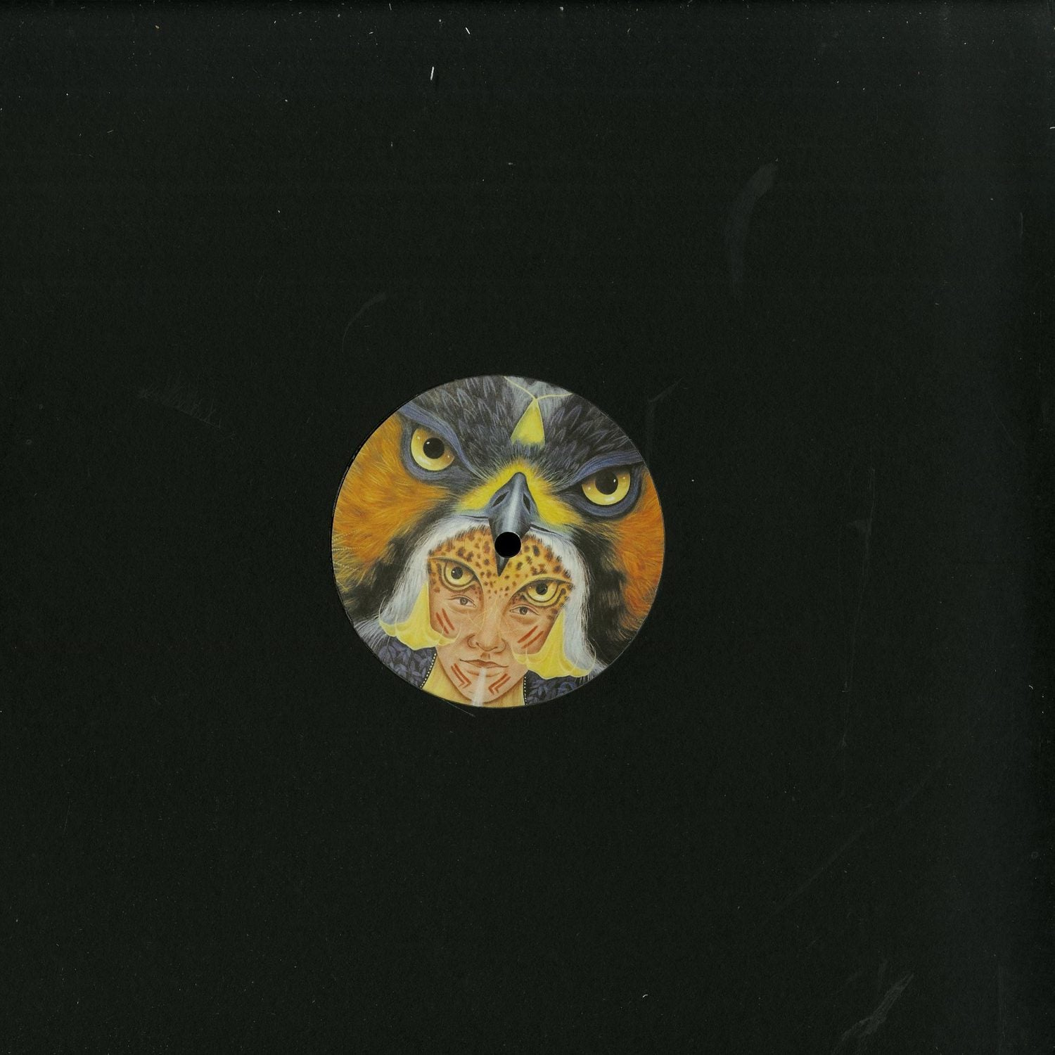 Decks LUCA CAZAL MAYA vinyl record with colorful abstract artwork on the front cover.