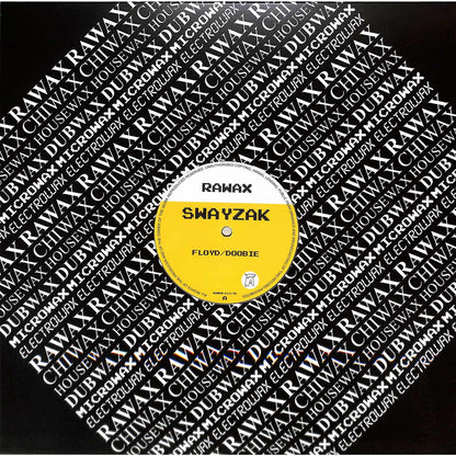 Rubadub Floyd / Doobie vinyl record by SWAYZAK, front cover featuring abstract artwork and bold typography.