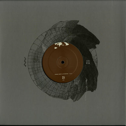 Second Hand vinyl record "Seek" by Jonas Kopp & Pfirter, front cover featuring abstract artwork and bold typography.