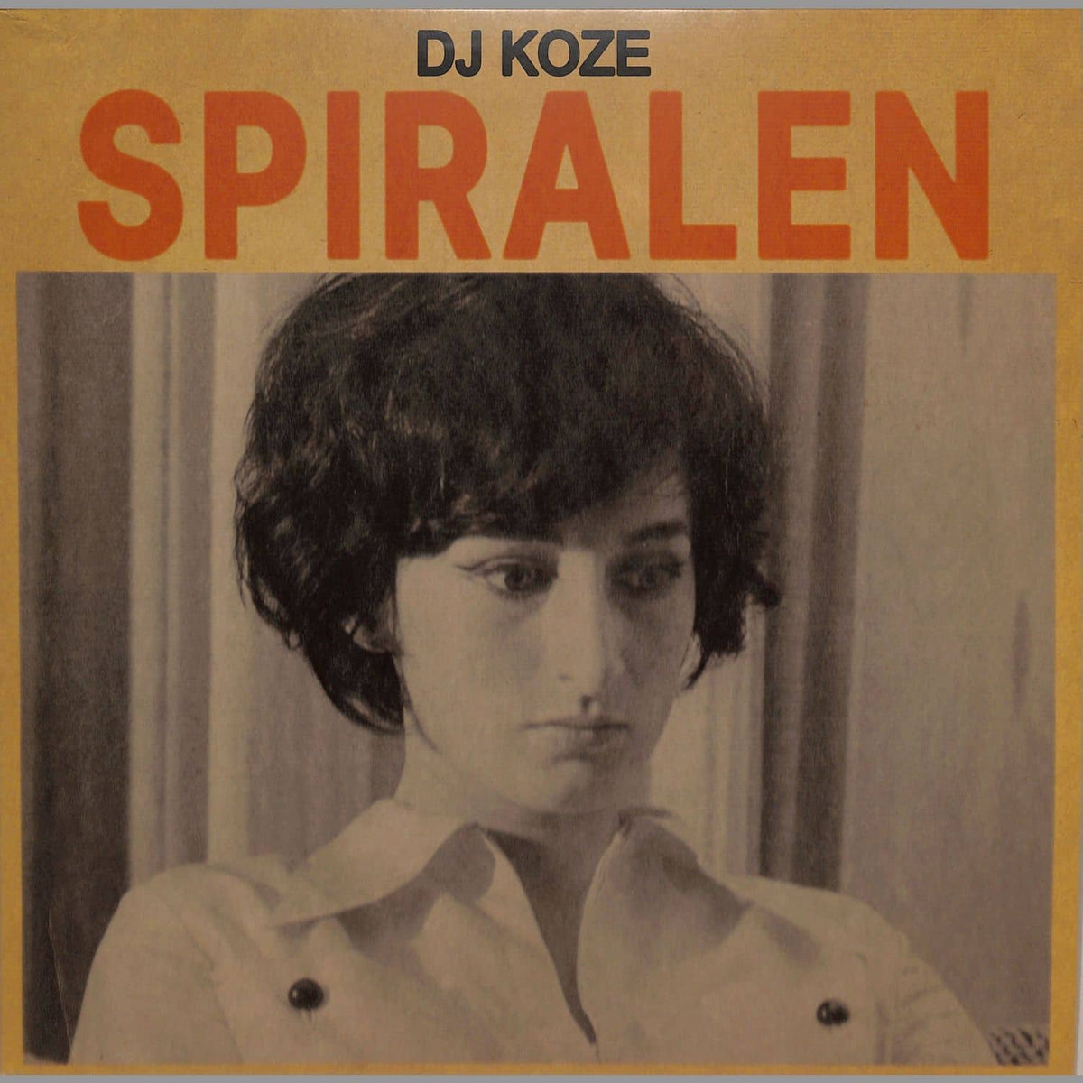 Word and Sound DJ KOZE SpiralEP vinyl record with colorful abstract artwork on the front cover.