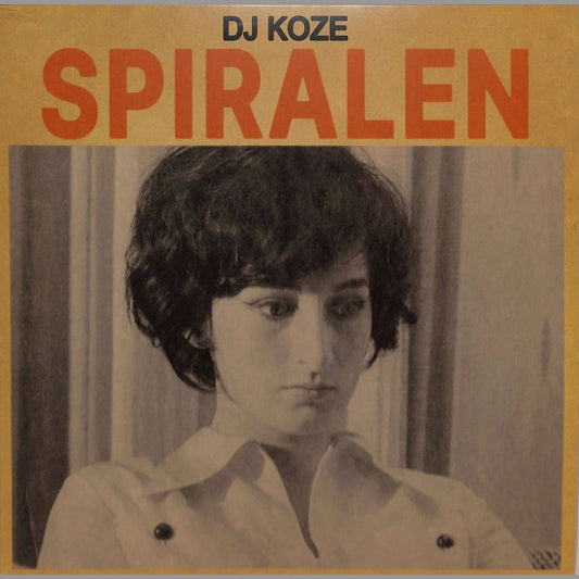 Word and Sound DJ KOZE SpiralEP vinyl record with colorful abstract artwork on the front cover.