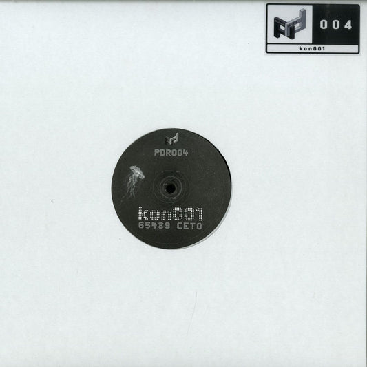 Second Hand KON001 vinyl record titled CETO, showing the front cover with artwork and branding.