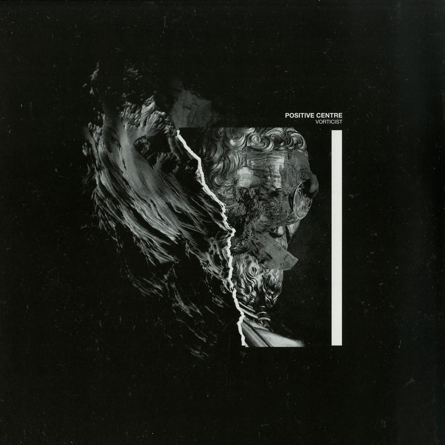 Vintage vinyl record by Second Hand titled "Vorticist" from the Positive Centre, showing the record cover artwork.