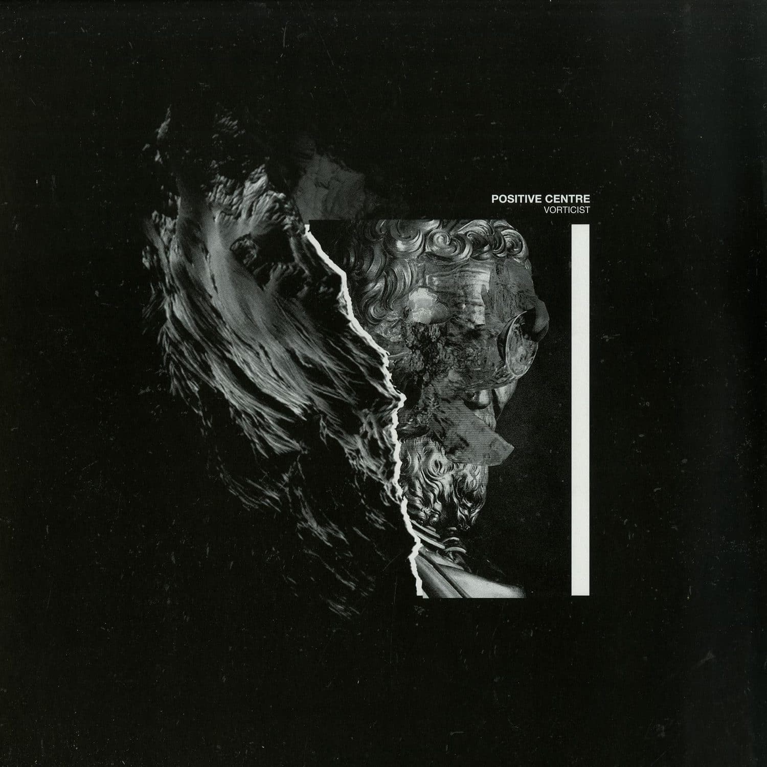 Vintage vinyl record by Second Hand titled "Vorticist" from the Positive Centre, showing the record cover artwork.