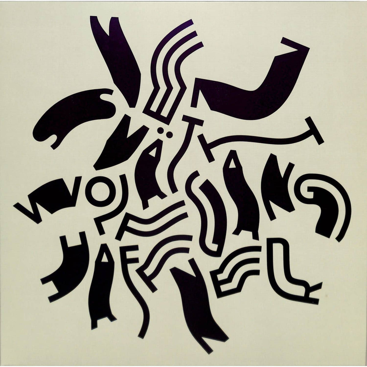 Vinyl record of Sven Väth and Wolfgang Haffner's "Fusion" by Word and Sound, showing the front cover art.