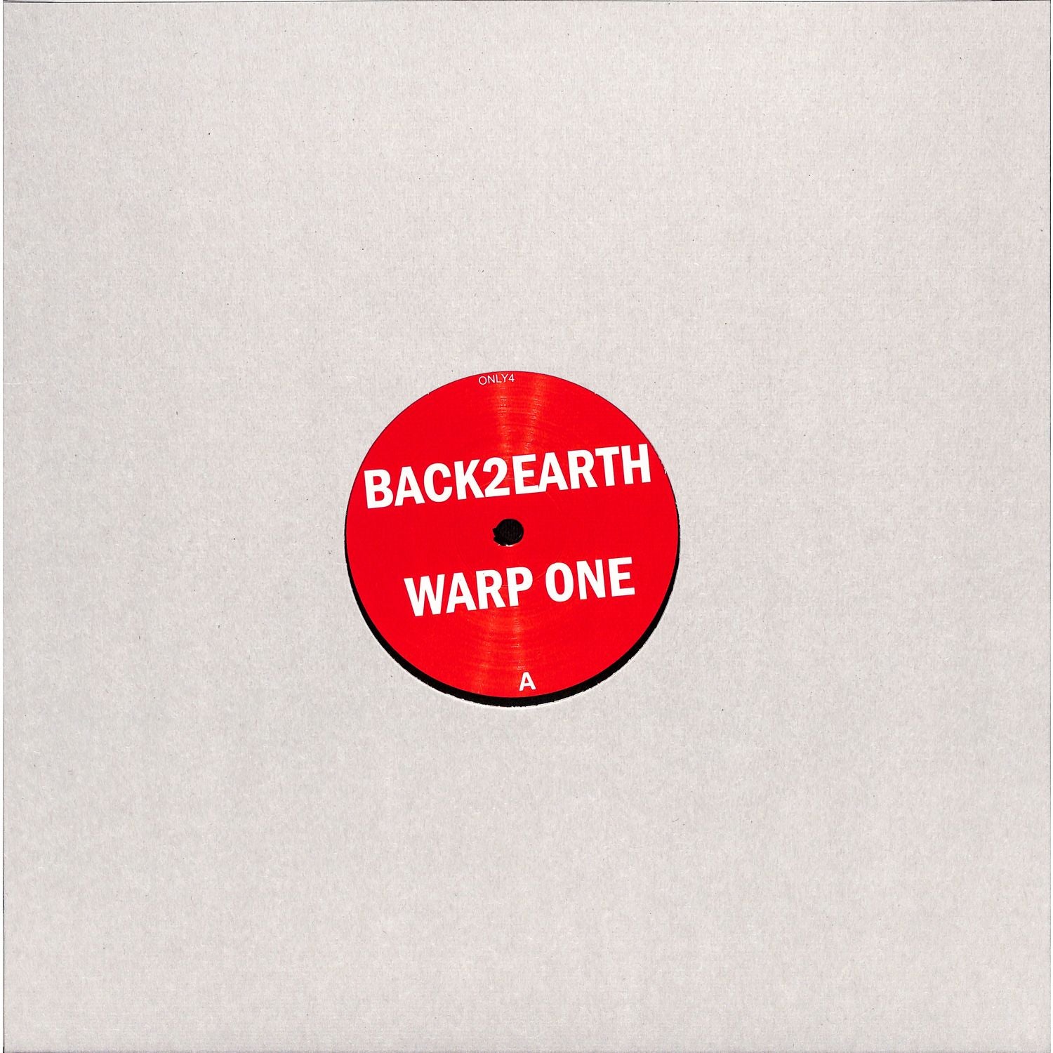 DBH vinyl record Back 2 Earth / Woolph Warp One UME2ME with colorful abstract cover art.
