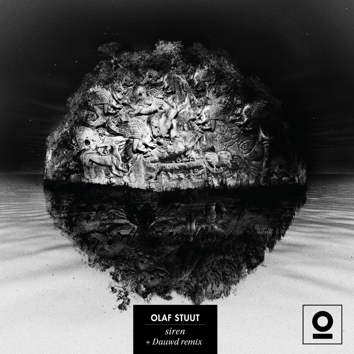 Second Hand vinyl record of OLAF STUUT, DAUWD, HESSEL STUUT – SIREN with colorful album cover art.