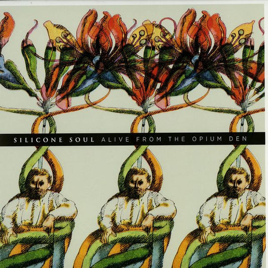 Second Hand vinyl record of "Silicone Soul, Kiki – Alive from the Opium Den" with colorful album art on the front.