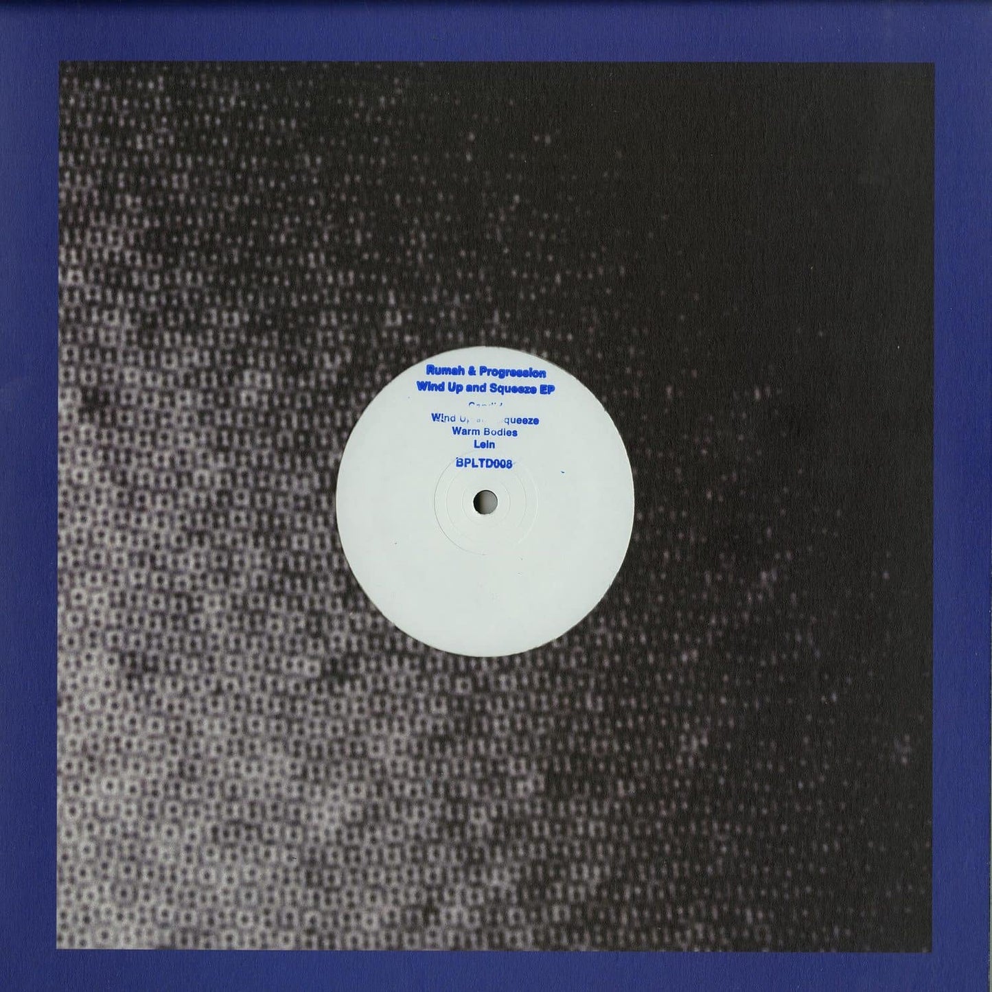 Second Hand vinyl record titled "RUMAH & PROGRESSION – WIND UP AND SQUEEZE EP" with colorful cover art and clear text.
