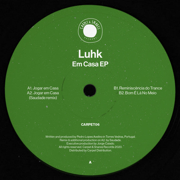LUHK, SAUDADE – EM CASA EP