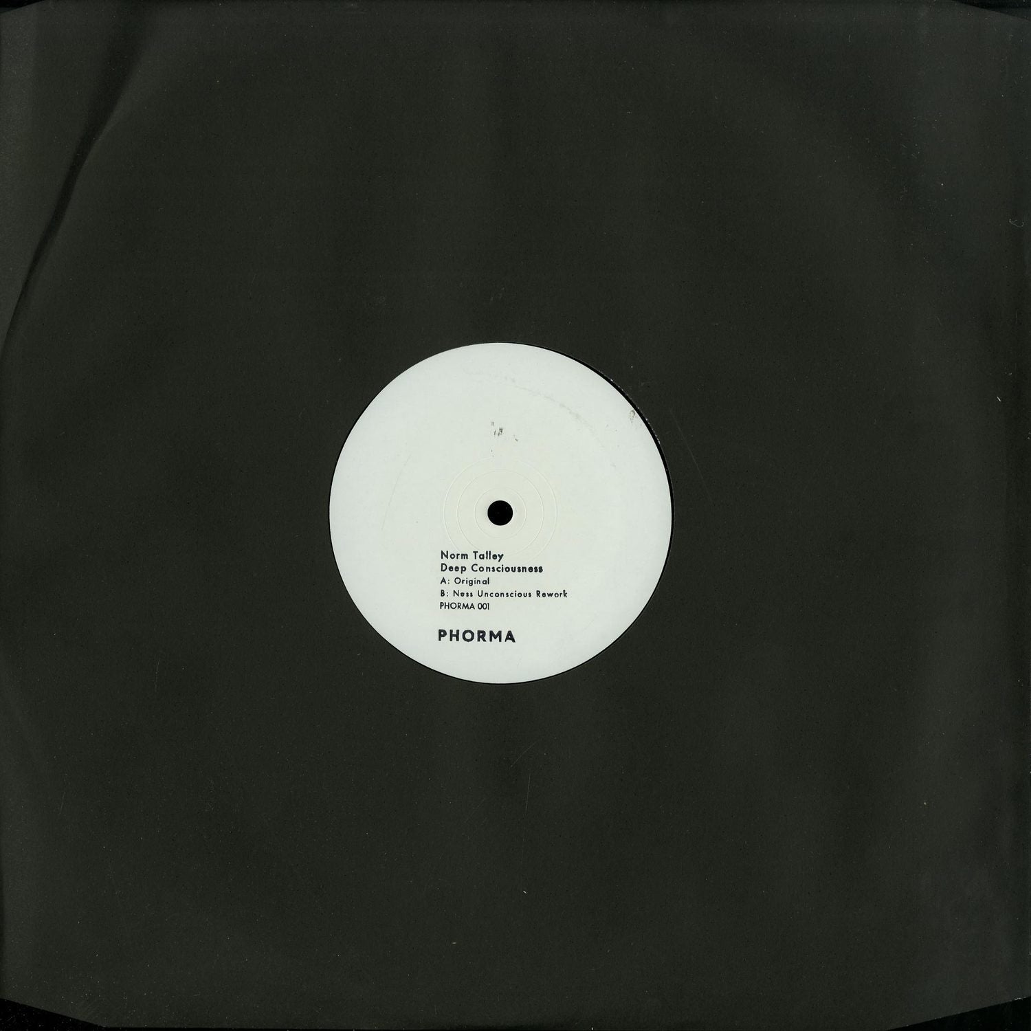 Second Hand vinyl record of NORM TALLEY – DEEP CONSCIOUSNESS with the front cover artwork visible in the image.