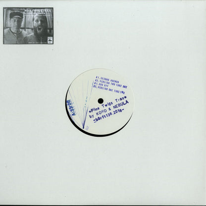 Second Hand KORD / NEBULA vinyl record titled Pine Twigs Trax with colorful album cover artwork.