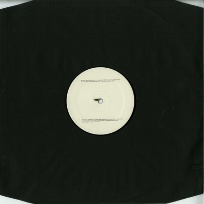 Vinyl record of "Trade Beliefs Remixed" by Shapednoise, Markus Suckut, and Developer NX1, second hand, black and label visible.