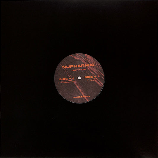 Second Hand vinyl record of NUPHARMIC – CHUNKY EP with colorful album cover art, front view.