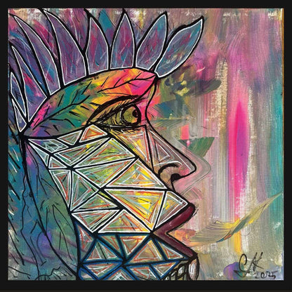 Decks CRISTI KLEBLEEV Mentally Unstable Rocket vinyl record with colorful abstract cover art.