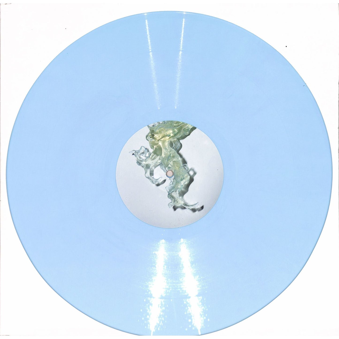 Decks vinyl record of ALTONE, Thomas Fehlmann's "Another Channel – Invincible Nature EP" featuring album cover art and record details.