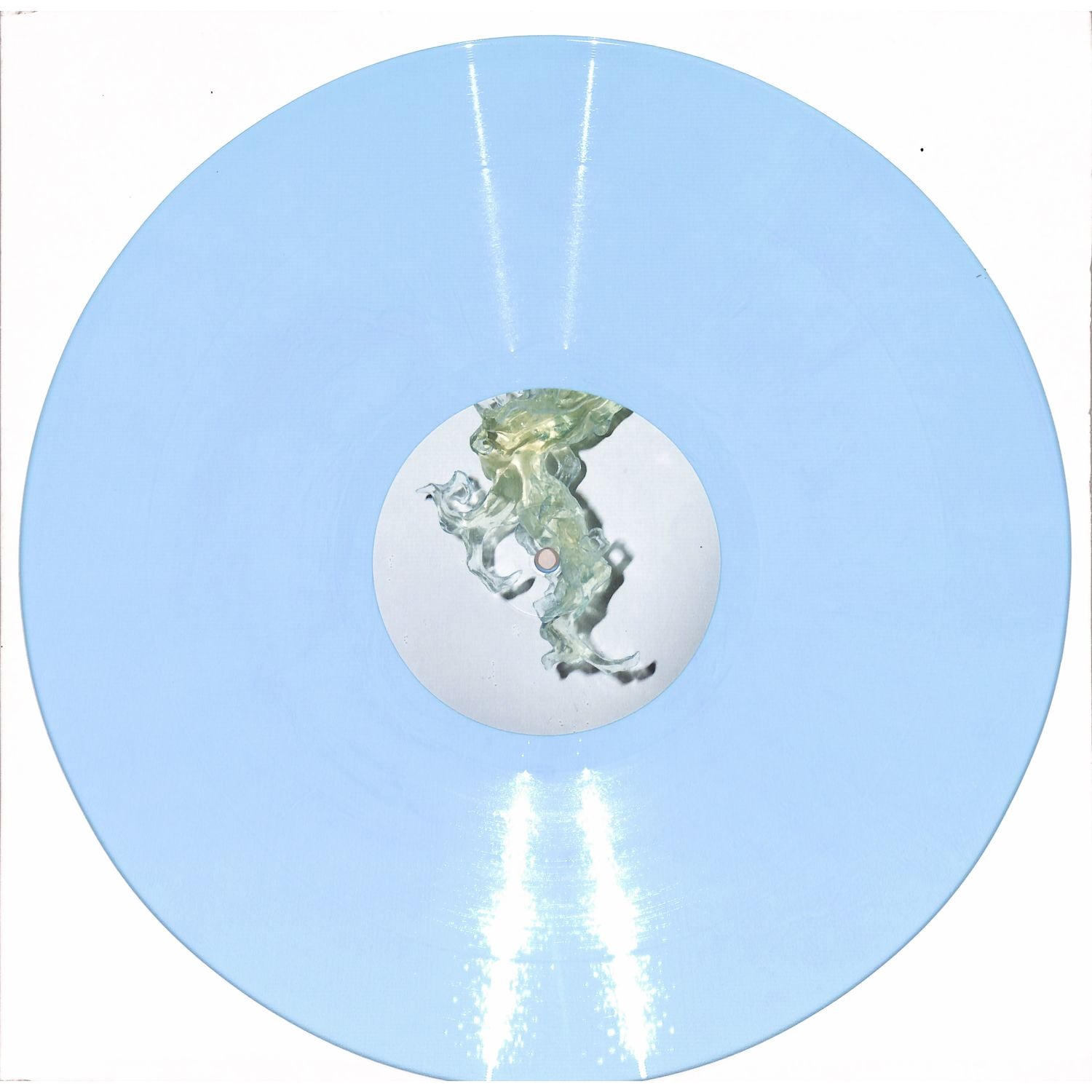 Decks vinyl record of ALTONE, Thomas Fehlmann's "Another Channel – Invincible Nature EP" featuring album cover art and record details.