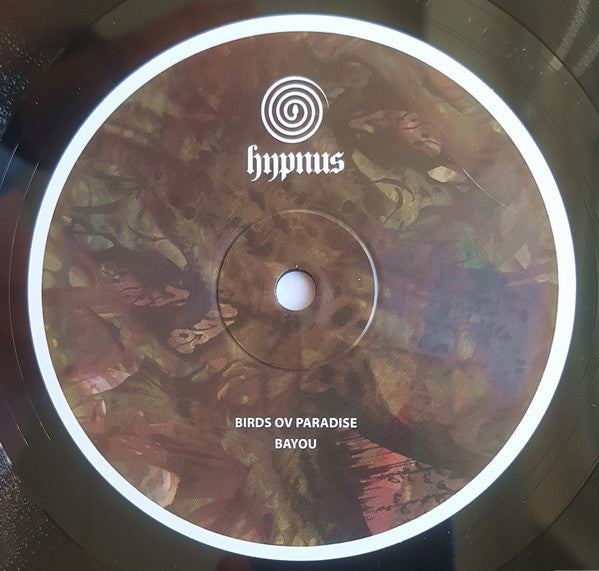 Triple Vision Birds of Paradise – Bayou vinyl record with colorful album artwork featuring tropical bird illustrations.