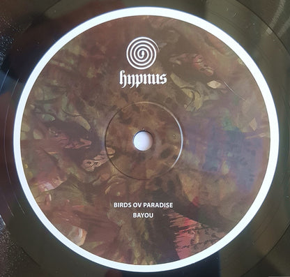 Triple Vision Birds of Paradise – Bayou vinyl record with colorful album artwork featuring tropical bird illustrations.