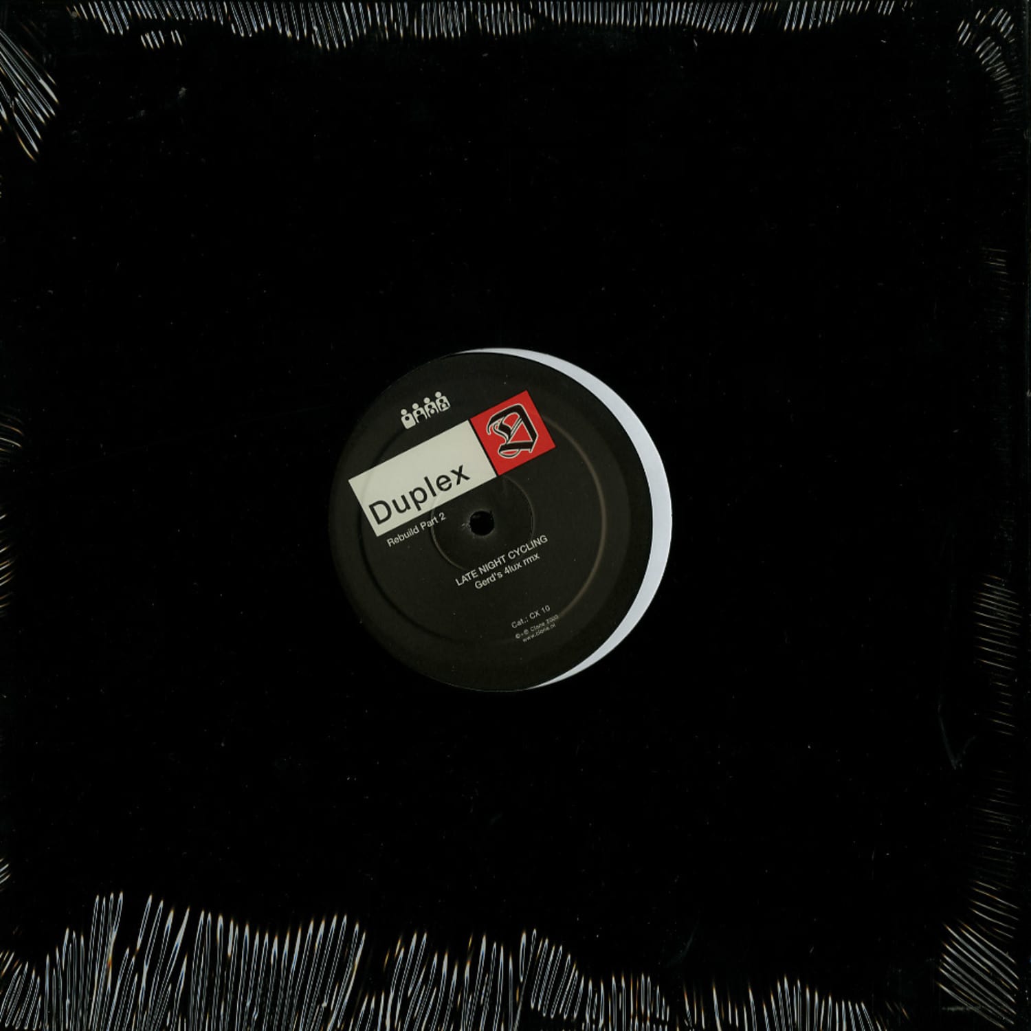 Second Hand vinyl record of DUPLEX by Fabrice Lig, Secret Cinema Rebuild, front cover art featuring abstract design and bold typography.