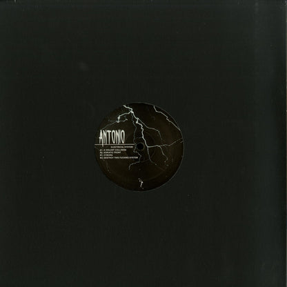 Second Hand ANTONIO vinyl record featuring electrical system-themed artwork on the front cover.