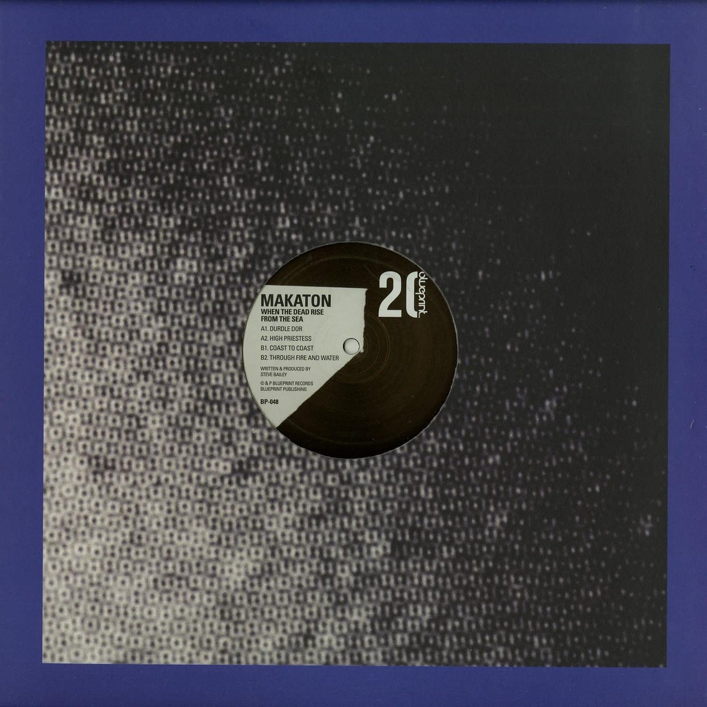 Second Hand vinyl record of MAKATON – When the Dead Rise from the Sea, front cover art featuring dark, eerie imagery.