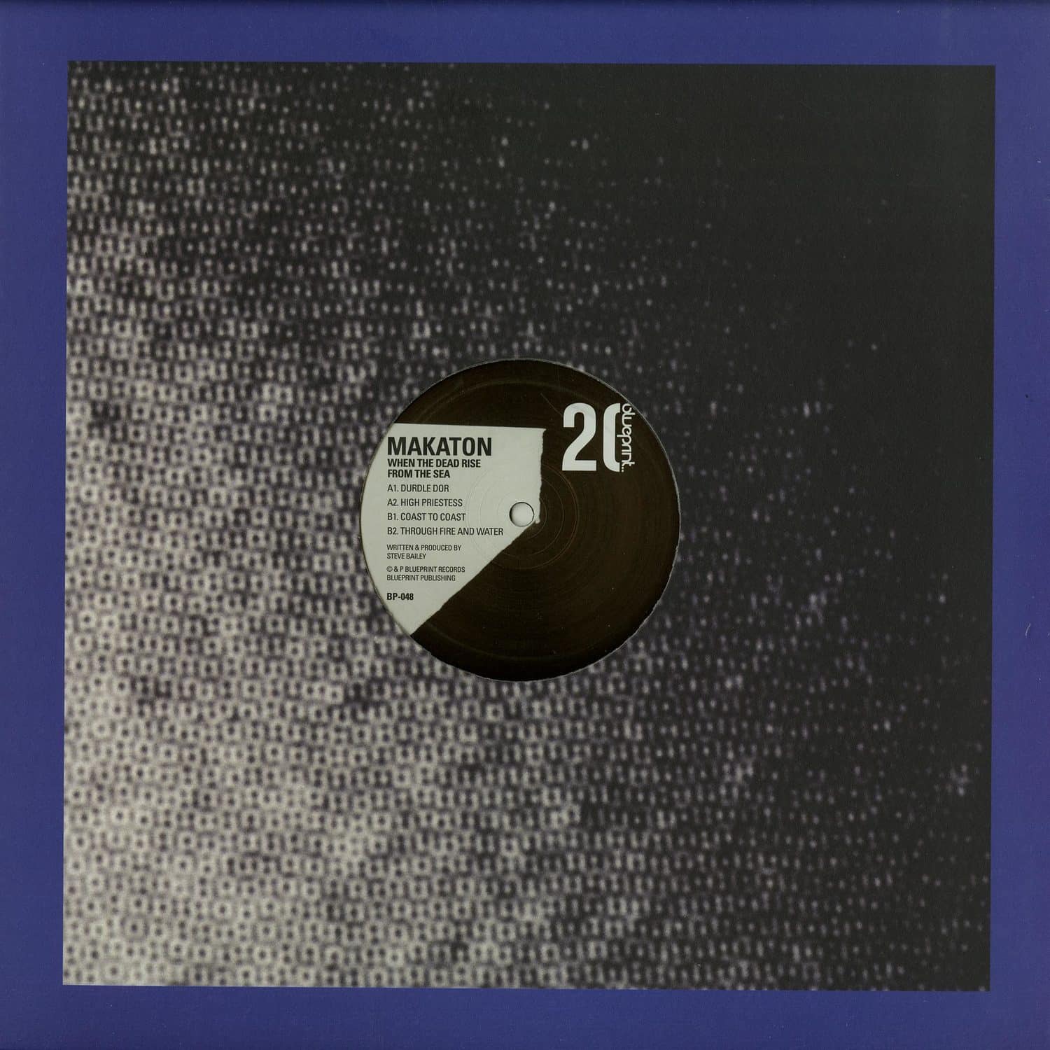 Second Hand vinyl record of MAKATON – When the Dead Rise from the Sea, front cover art featuring dark, eerie imagery.