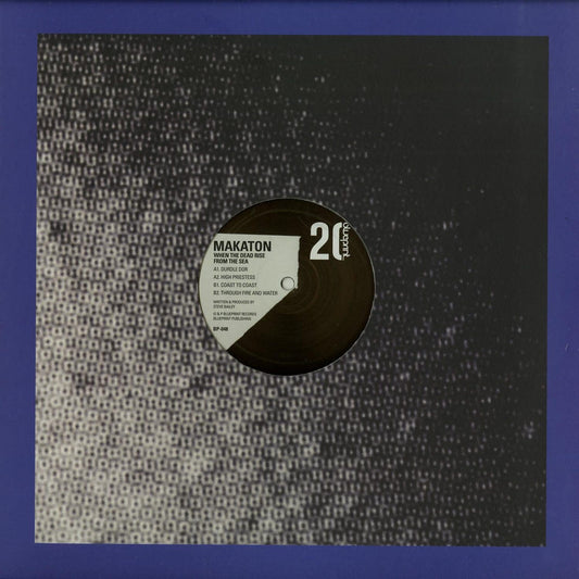 Second Hand vinyl record of MAKATON – When the Dead Rise from the Sea, front cover art featuring dark, eerie imagery.