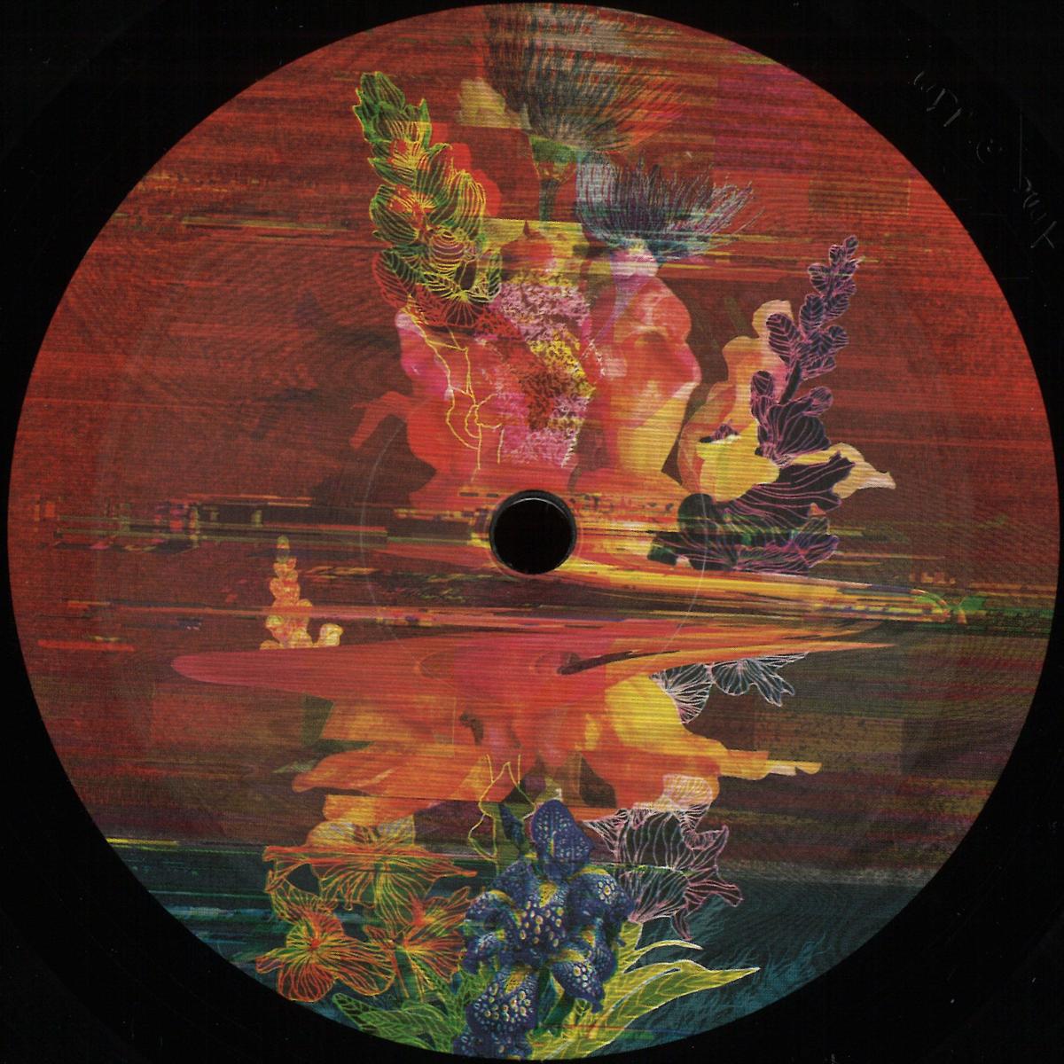 Vinyl record titled "Those Nights" by Nina Noy Brizman and Crihan, with colorful album artwork on the front of the Vinyl Future record.