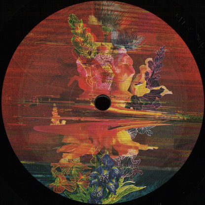 Vinyl record titled "Those Nights" by Nina Noy Brizman and Crihan, with colorful album artwork on the front of the Vinyl Future record.