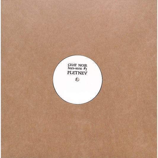 Second Hand vinyl record of PLETNEV’s Chat Noir Hors-Série #3 with colorful cover art, front view showing the record and packaging.