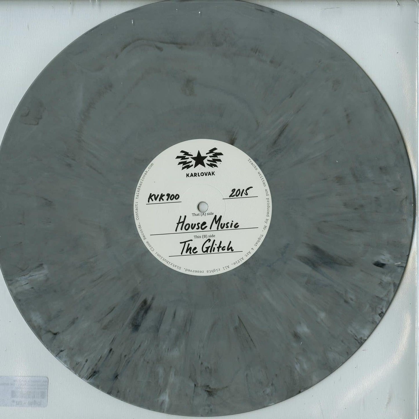 Vinyl record by Second Hand, titled "MR. TOPHAT & ART ALFIE – KVK900" showing the front cover artwork.