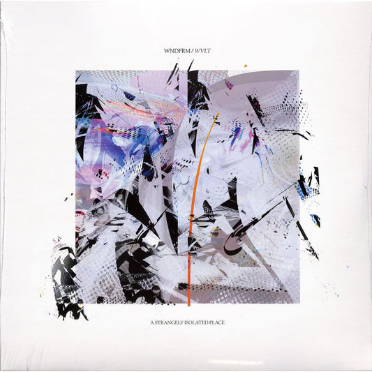 Space Cadets WNDFRM – WVLT vinyl record with colorful abstract cover art, front view showing the record and sleeve design.