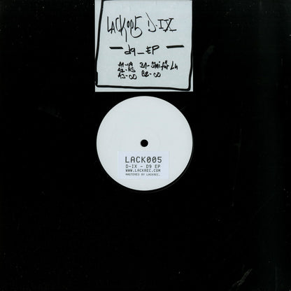 D-IX – D9 EP