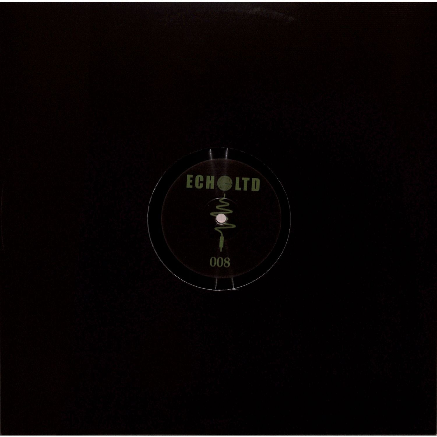 Triple Vision vinyl record SND & RTN – ECHO LTD 008 in black repress, showing the front cover design with artwork and text.