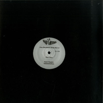 Second hand vinyl record of VEGGI GROOVES, HANI – JEEP WAREHOUSE BEATS VOLUME 1, showing the front cover artwork.