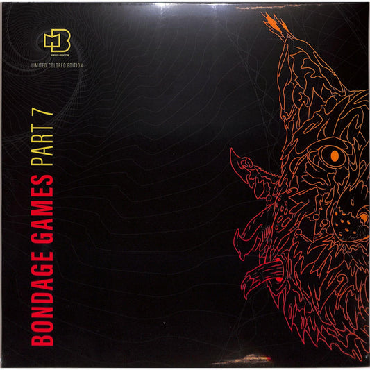 Vinyl record titled "Bondage Games Part 7" by Various Artists from Word and Sound, featuring colorful album artwork.
