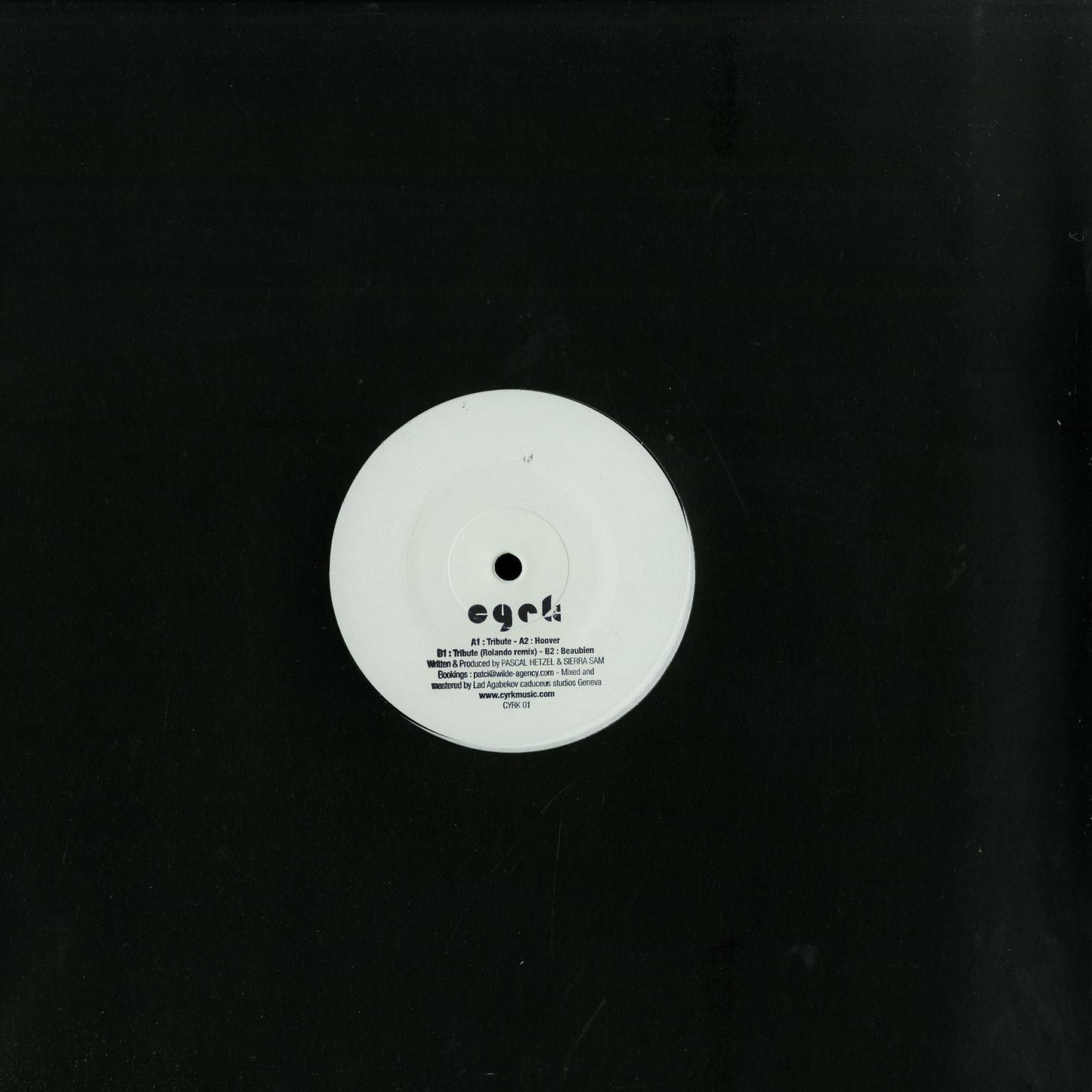 Vinyl record of Pascal Hetzel & Sierra Sam's Tribute album, second-hand edition, featuring colorful cover art.