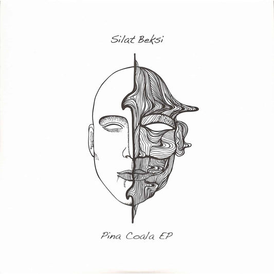 Yoyaku vinyl record SILAT BEKSI ZLENE PINA COALA EP front cover featuring abstract artwork and bold typography.