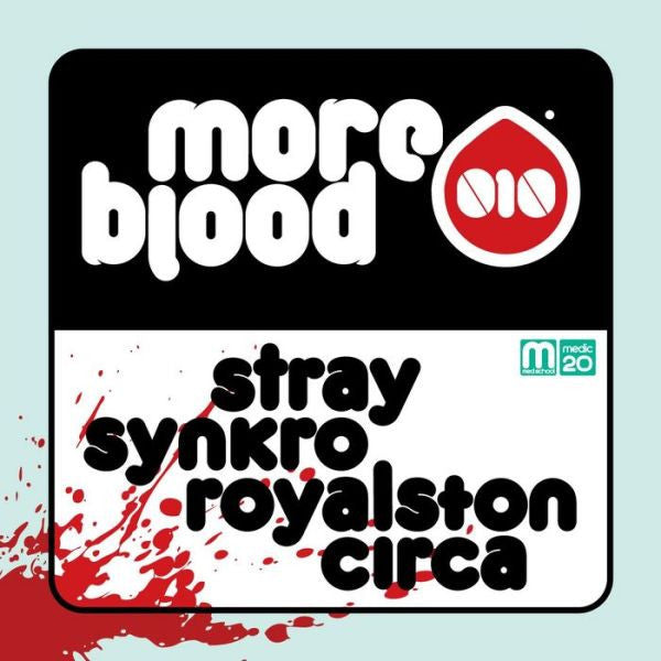 Second Hand vinyl record of STRAY, SYNKRO, ROYALSTON, CIRCA – MORE BLOOD 010, showing the album cover artwork.