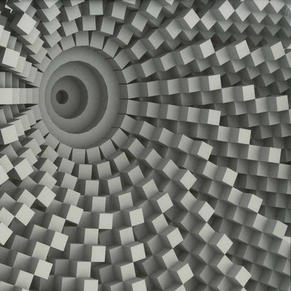 Vinyl record titled "Tessellations" by Marquis Hawkes, part of Special Request's second storey collection, with abstract cover art.