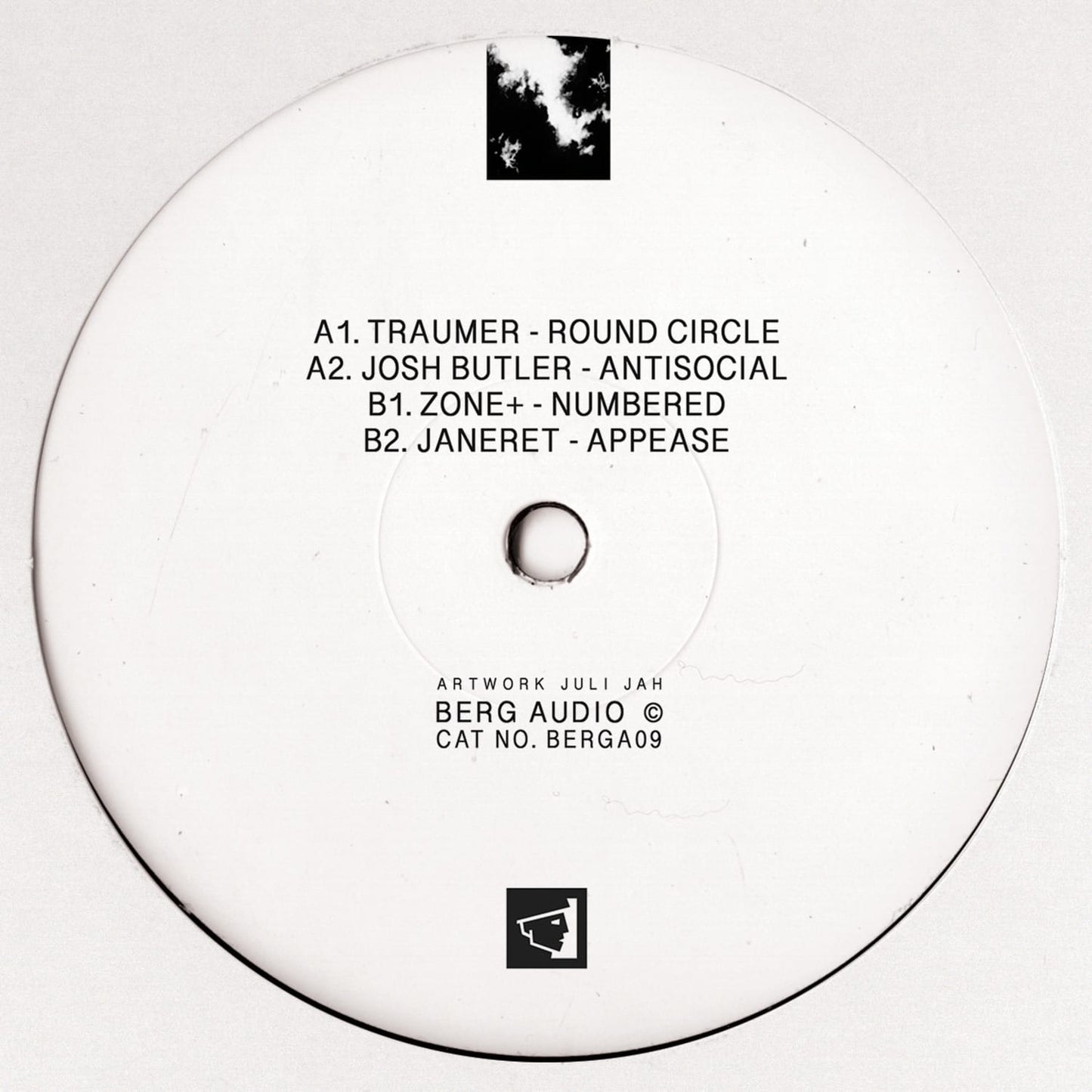 Decks vinyl record titled "Elements Selected Pieces Vol. 3" by TraumER, Josh Butler, Zone, and Janeret, showing the front cover artwork.