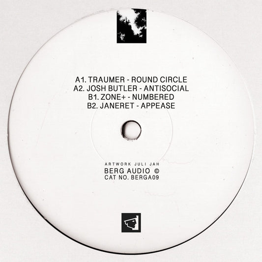 Decks vinyl record titled "Elements Selected Pieces Vol. 3" by TraumER, Josh Butler, Zone, and Janeret, showing the front cover artwork.