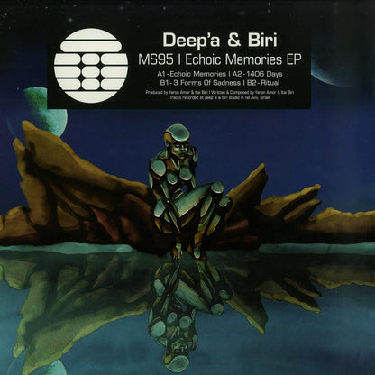Second Hand vinyl record of DEEP'A & BIRI Echoic Memories EP featuring album artwork on the front cover.